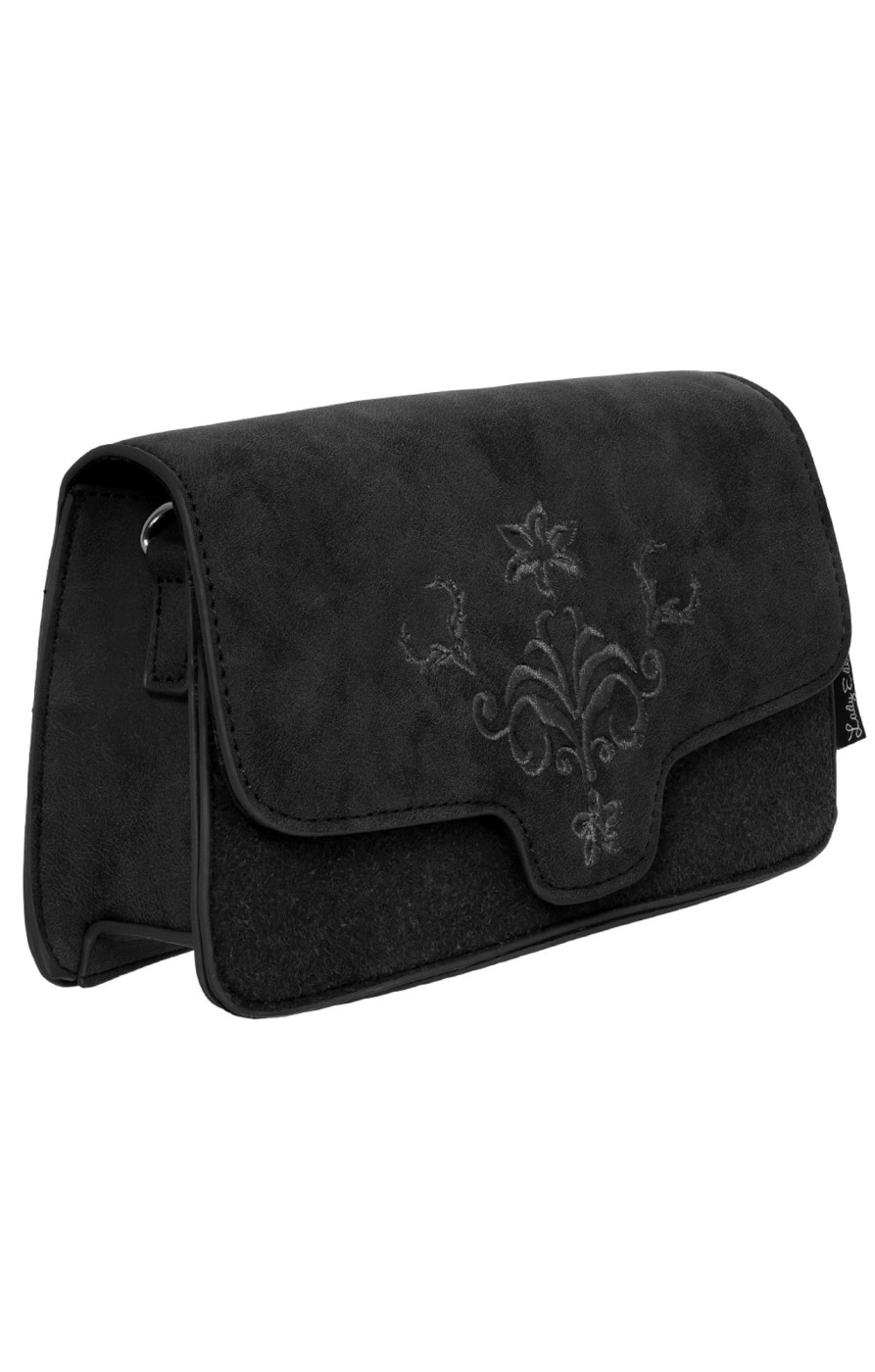 Damen Lady Edelweiss | Lady Edelweiss Handtasche 17910 Schwarz