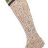 Herren Lusana | Lusana Kniestrumpfe L8995Rt3-91135 Beige Braun Apfel