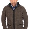 Herren Maddox | Maddox Strickjacke Hochstaufen Kiesel