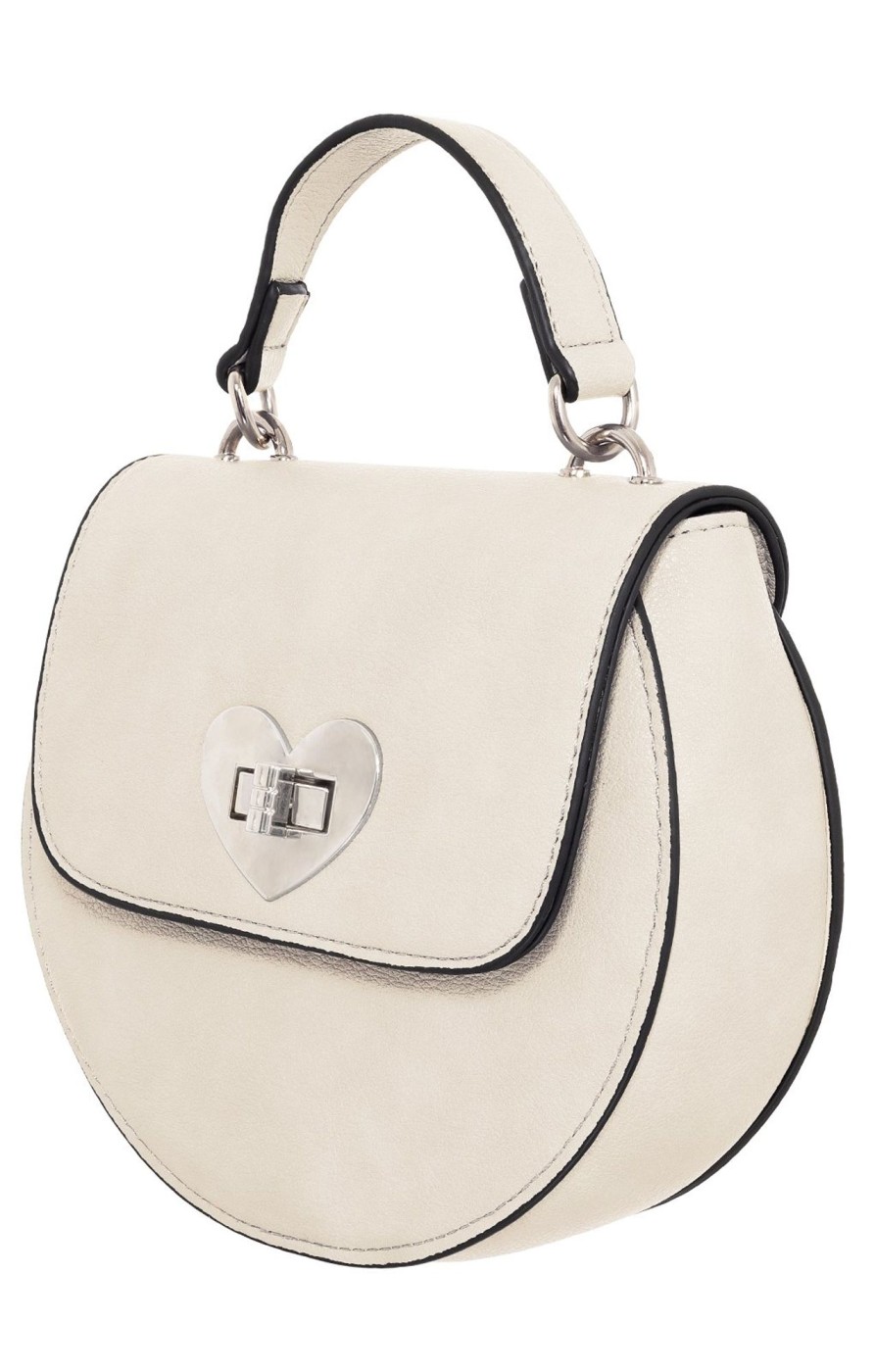 Accessoires Lady Edelweiss | Lady Edelweiss Bugeltasche 18200 Creme