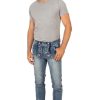 Herren Marjo | Marjo Jeanshose Lang Gustl Blau