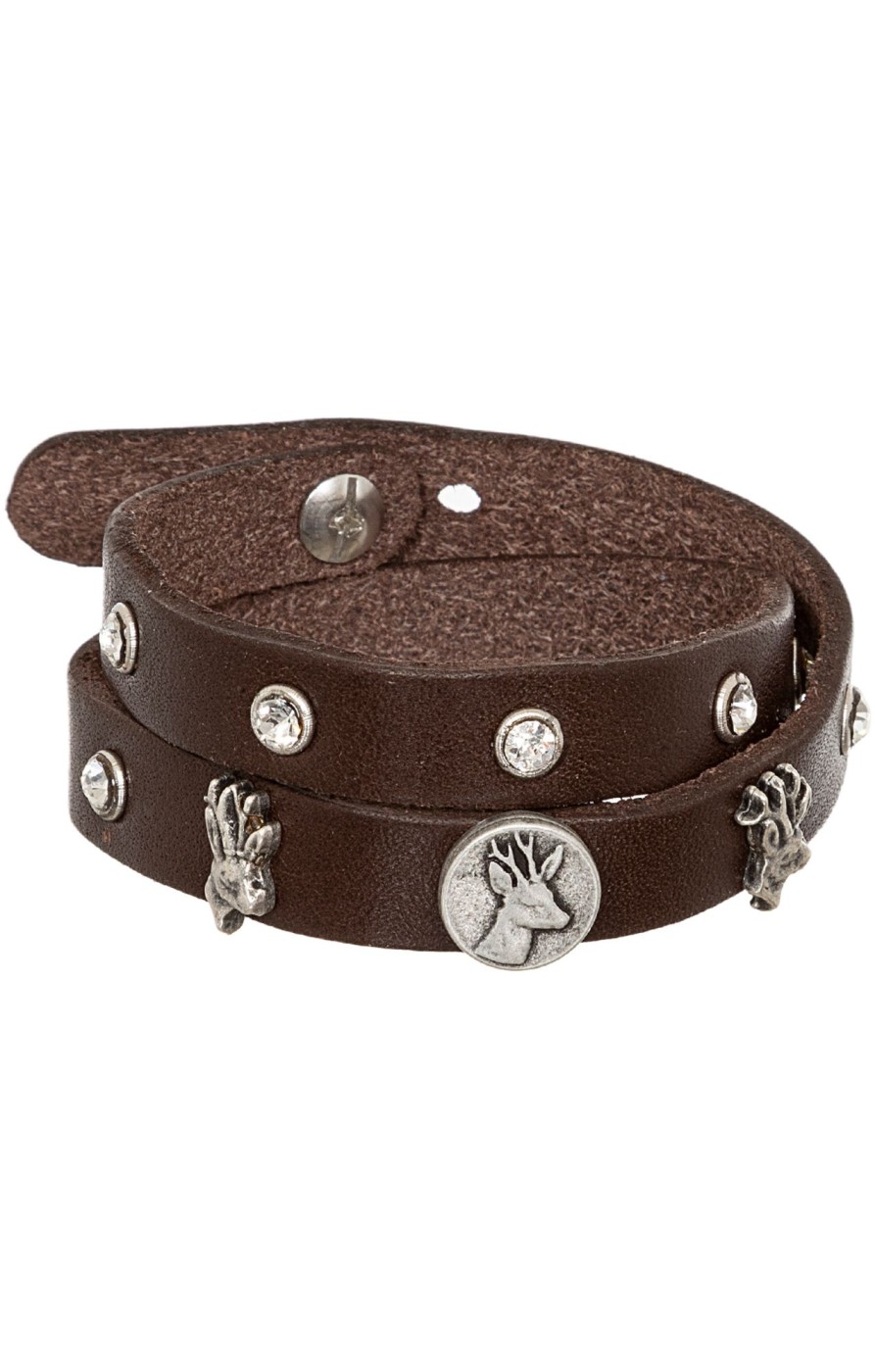 Accessoires Sima | Sima Armband 55103 Nappa Braun