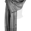 Damen Purset | Purset Pashmina Ha621-81 Dark Grey