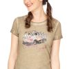 Damen Marjo | Marjo T-Shirt Vera Taupe