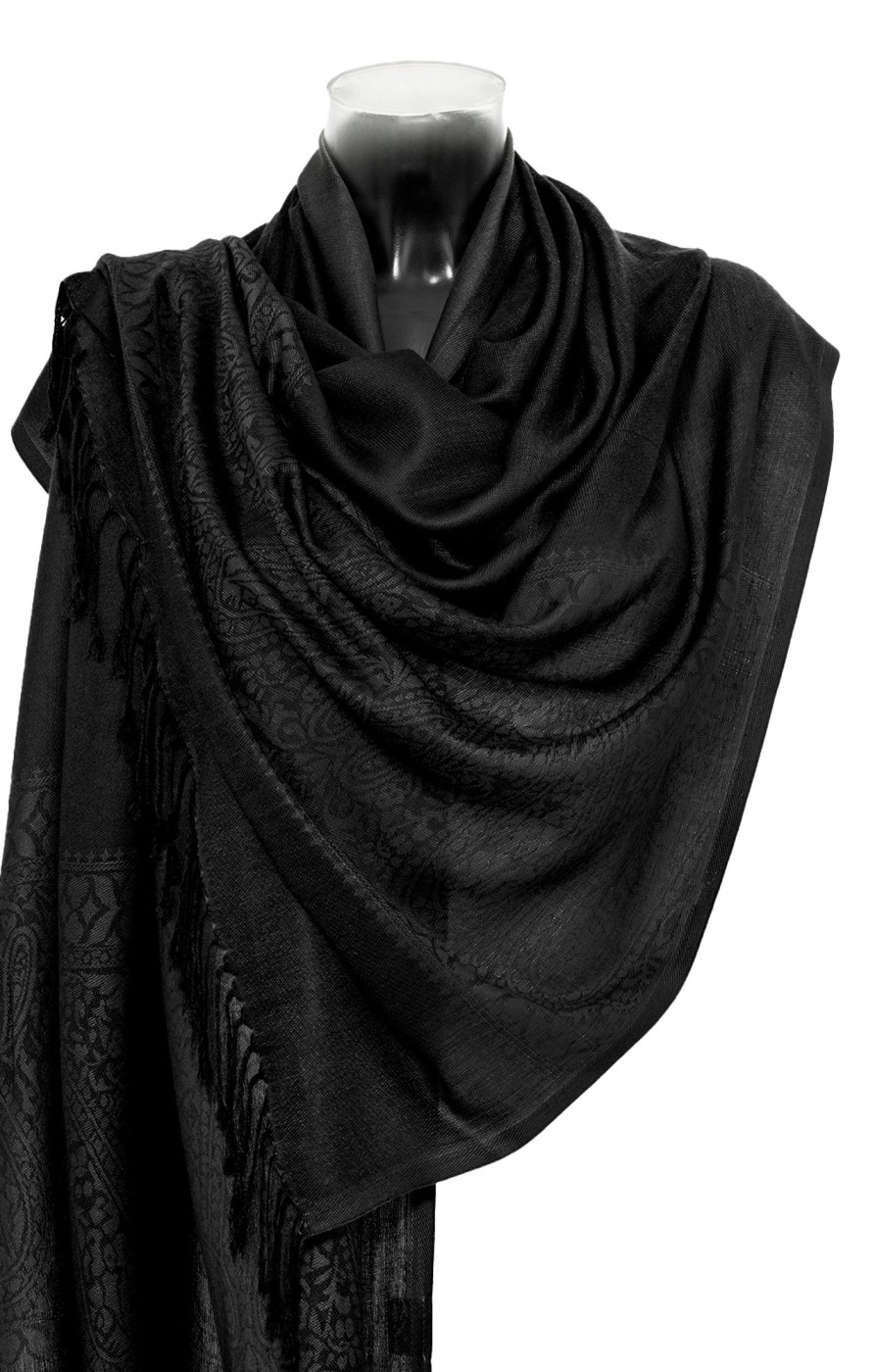 Accessoires Purset | Purset Pashmina Ha621-91 Black