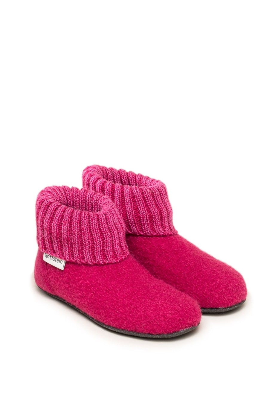 Kinder Gottstein | Gottstein Kinderpantoffel 48404-8609 Himbeer