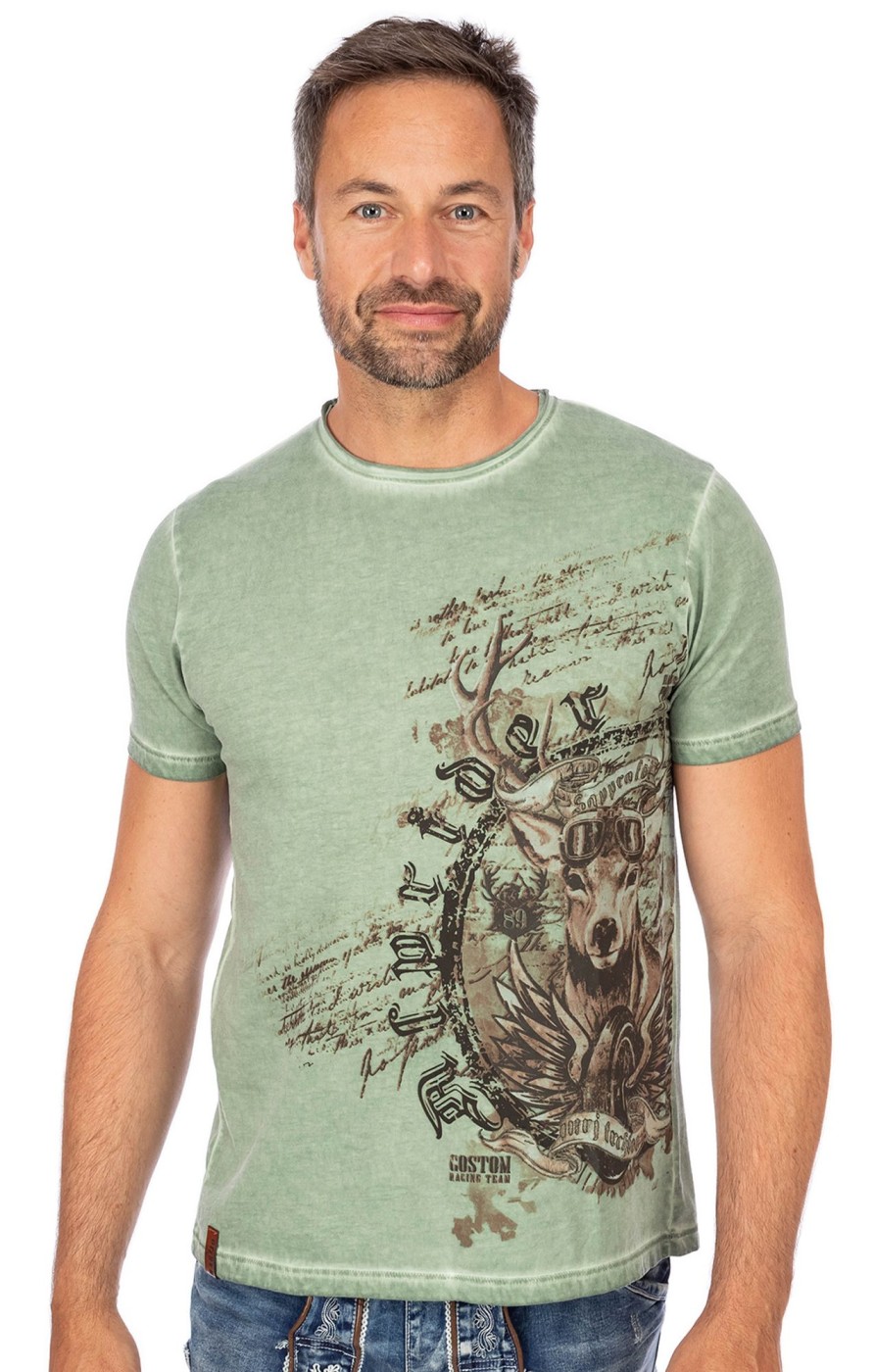 Herren Marjo | Marjo T-Shirt Ingo Eukalyptus