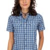 Damen OS-Trachten | Os-Trachten Bluse Gronenbach Jeansblau