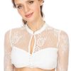 Damen Marjo | Marjo Dirndlbluse Nora-Madlenka Offwhite