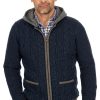 Herren Maddox | Maddox Strickjacke Hochstaufen Indigo