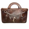 Damen Sima | Sima Metzgertasche 490-2677 Braun Unikat Orig. Antikleder