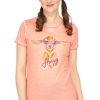 Damen Marjo | Marjo T-Shirt Una Peach