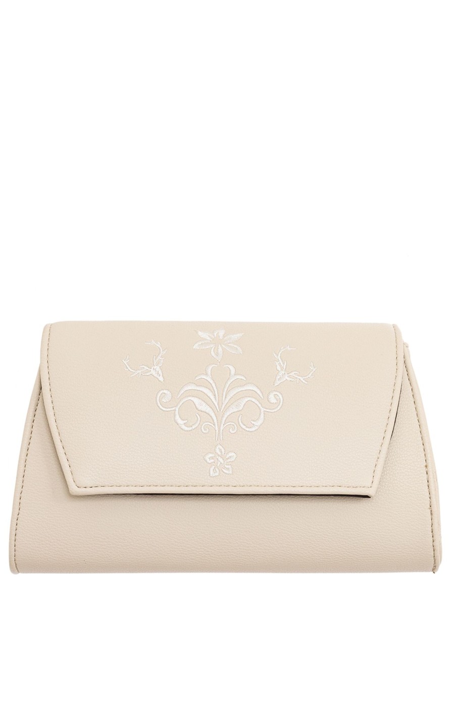 Accessoires Lady Edelweiss | Lady Edelweiss Handtasche 17503 Beige In Lederoptik