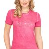 Damen Almgwand | Almgwand T-Shirt Brombergalm Pink