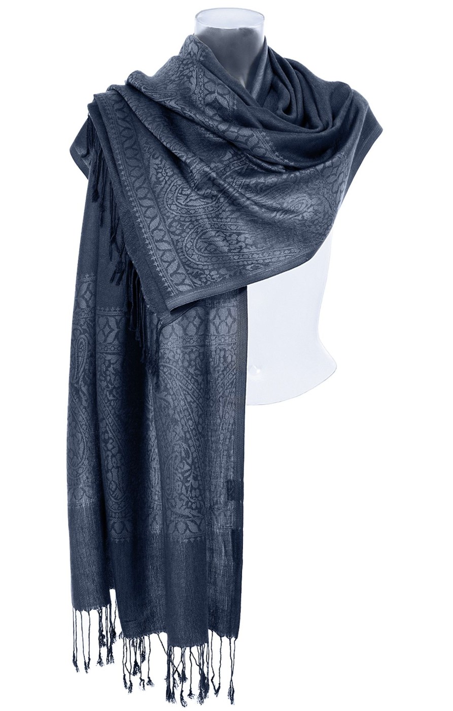 Damen Purset | Purset Pashmina Ha621-56 Dark Blue