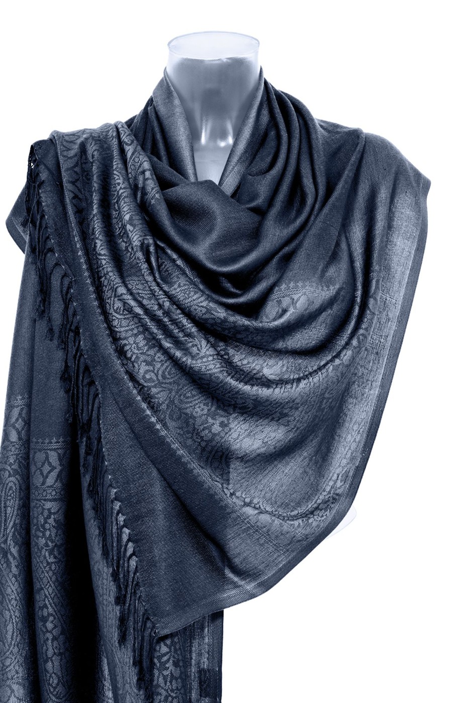 Damen Purset | Purset Pashmina Ha621-56 Dark Blue