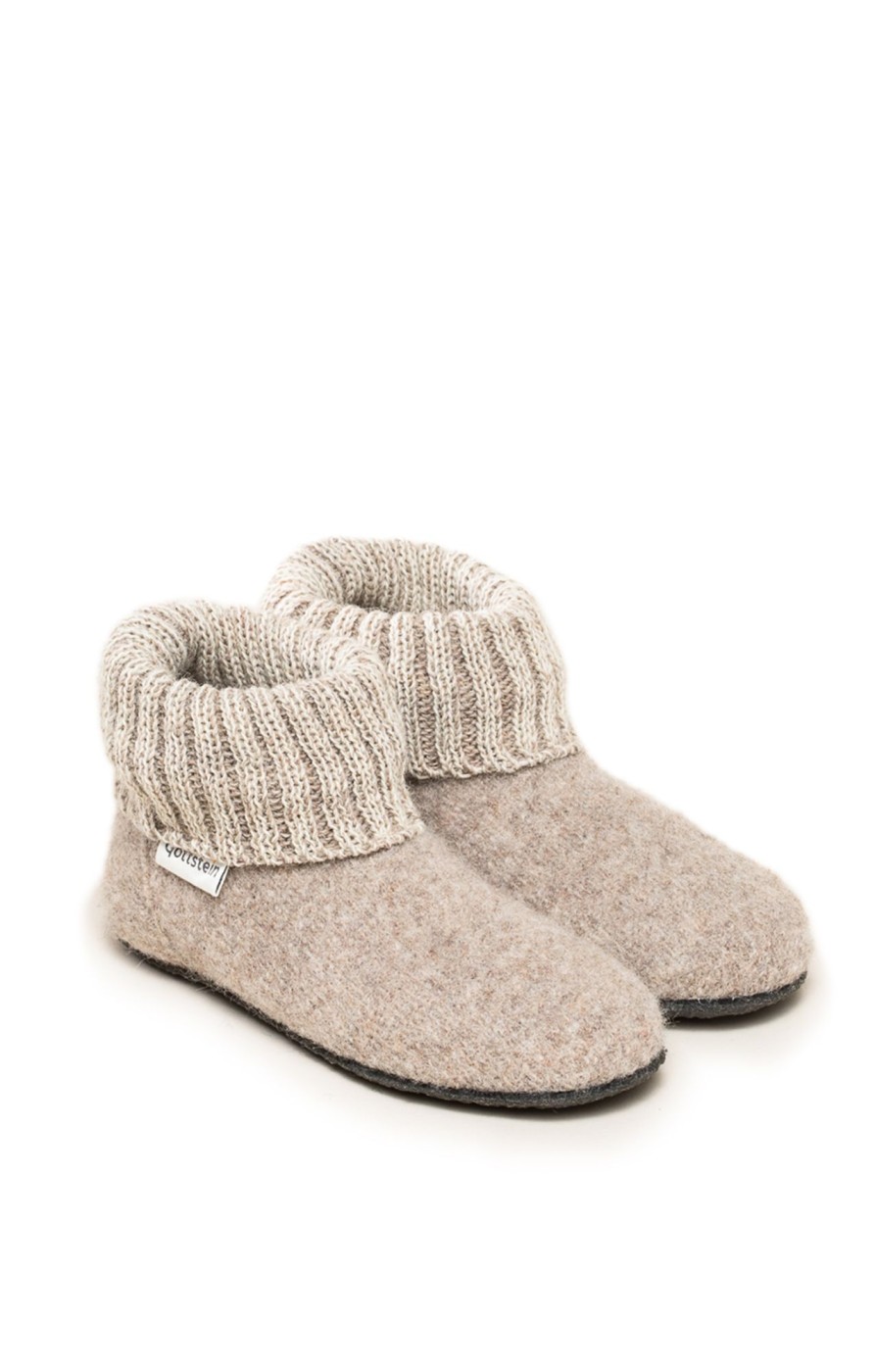 Kinder Gottstein | Gottstein Kinderpantoffel 48404-1209 Beige