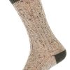 Herren Lusana | Lusana Schoppersocke L5698T-930 Beige Jagdgrun