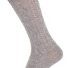 Herren Lusana | Lusana Socke L5S-3 Mittelgrau