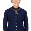 Damen AlpSpur | Alpspur Strickjacke Lina Bio Darkblue