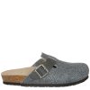 Herren Genuins | Genuins Pantoffeln G101549 Riva Grau