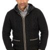 Herren Maddox | Maddox Strickjacke Hochstaufen Anthrazit