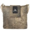 Damen Sima | Sima Ledertasche 214-4321 Hirsch Anthrazit