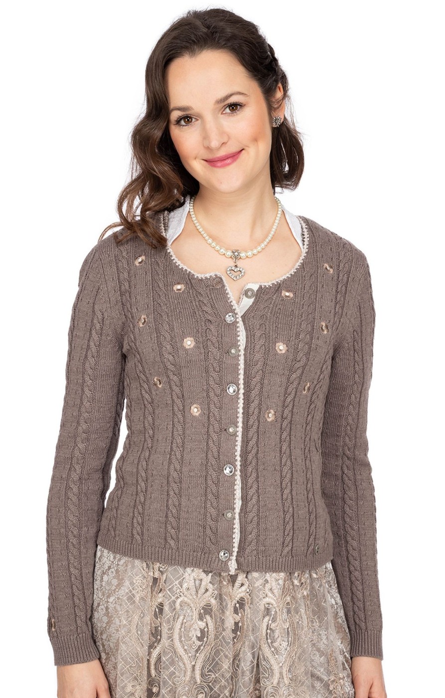 Damen Spieth & Wensky | Spieth & Wensky Strickjacke Anne Nuss