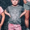 Kinder Hangowear | Hangowear Jeansshort Colorshort Kids Pink