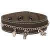 Accessoires Sima | Sima Armband 19-3703 Velour Anthrazit