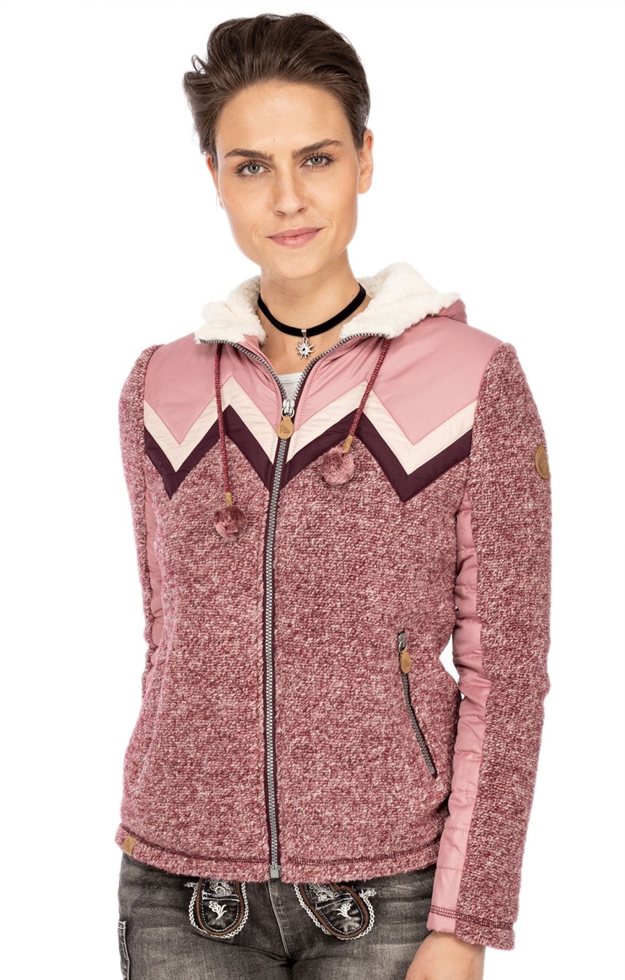 Damen Piz Palü | Piz Palu Jacke Brennberg Beere Rosa