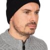 Herren Gipfelstürmer | Gipfelsturmer Strickmutze 429001-0771-70 Schwarz