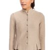 Damen AlpSpur | Alpspur Strickjacke Biostyle2 Beige Melange