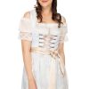 Damen Krüger Dirndl | Kruger Dirndl Mini Dirndl 2Tlg. 50Cm Elana Hellblau