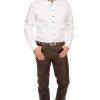 Herren Maddox | Maddox Lederhose Lang Arb Nappato Moos