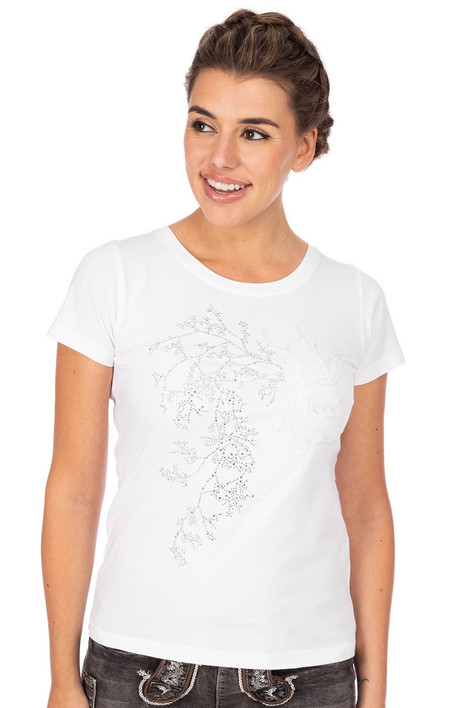 Damen Marjo | Marjo T-Shirt Lizzy Schnee