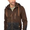 Herren OS-Trachten | Os-Trachten Outdoorjacke Mangfall Dunkelbraun