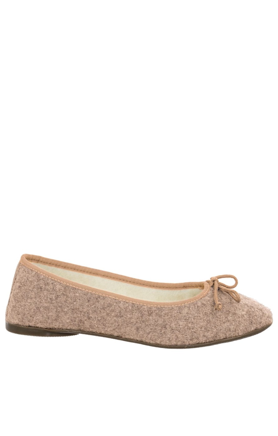 Schuhe Gottstein | Gottstein Ballerina Pantoffel 77216-1209 Beige