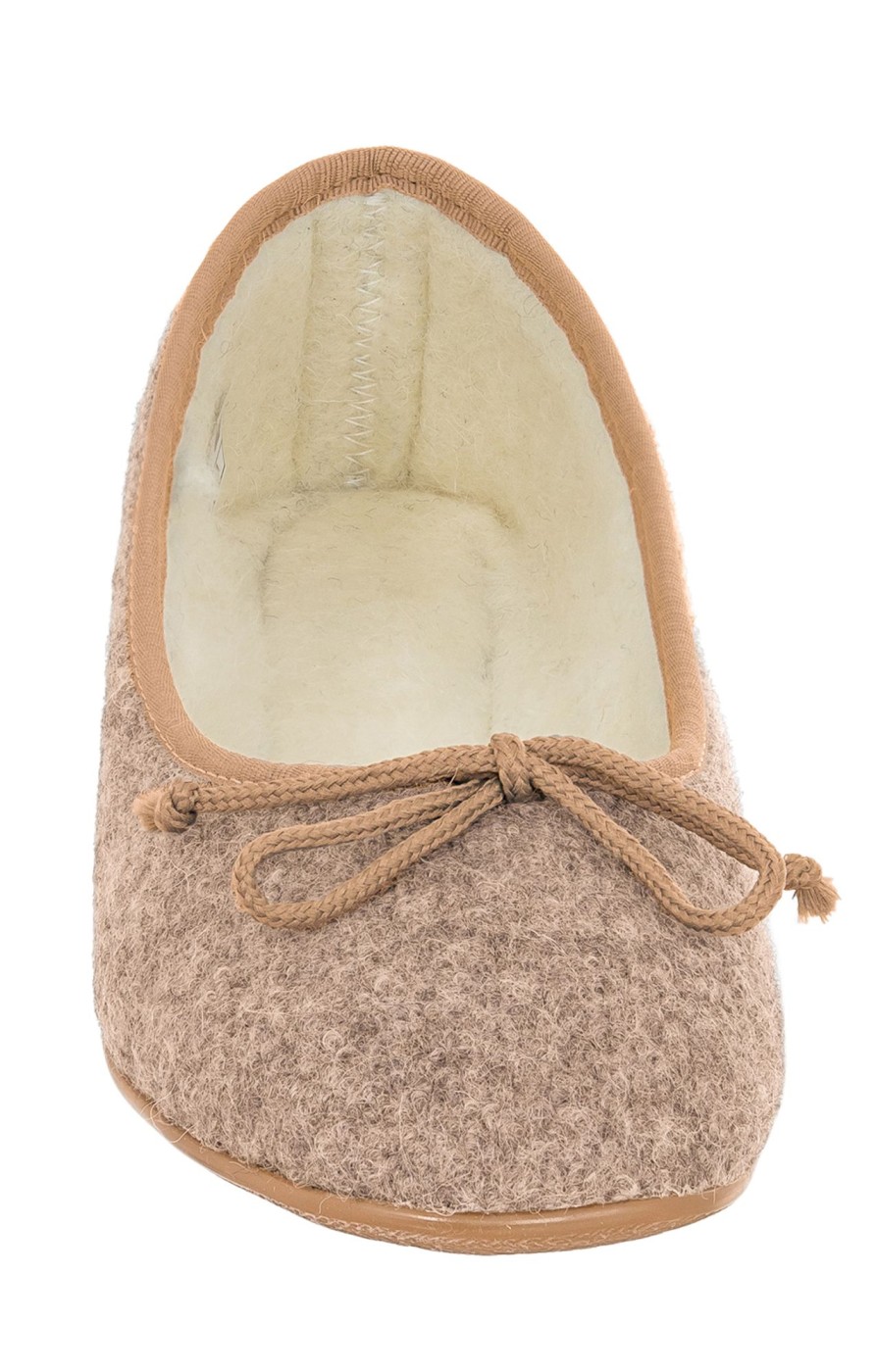 Schuhe Gottstein | Gottstein Ballerina Pantoffel 77216-1209 Beige