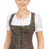 Damen Almsach | Almsach Ledermieder Clara2 Offwhite Tanne