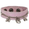 Accessoires Sima | Sima Armband 19-3702 Velour Pink