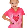 Kinder Hangowear | Hangowear Ar T-Shirt Rike Kids Rot