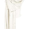 Damen Purset | Purset Pashmina Ha621-02 Offwhite