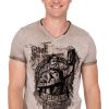 Herren Hangowear | Hangowear T-Shirt Bier-Versteht Beige