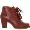 Schuhe Spieth & Wensky | Spieth & Wensky Trachten Stiefel Vintage D482 - Irmtraud Rot