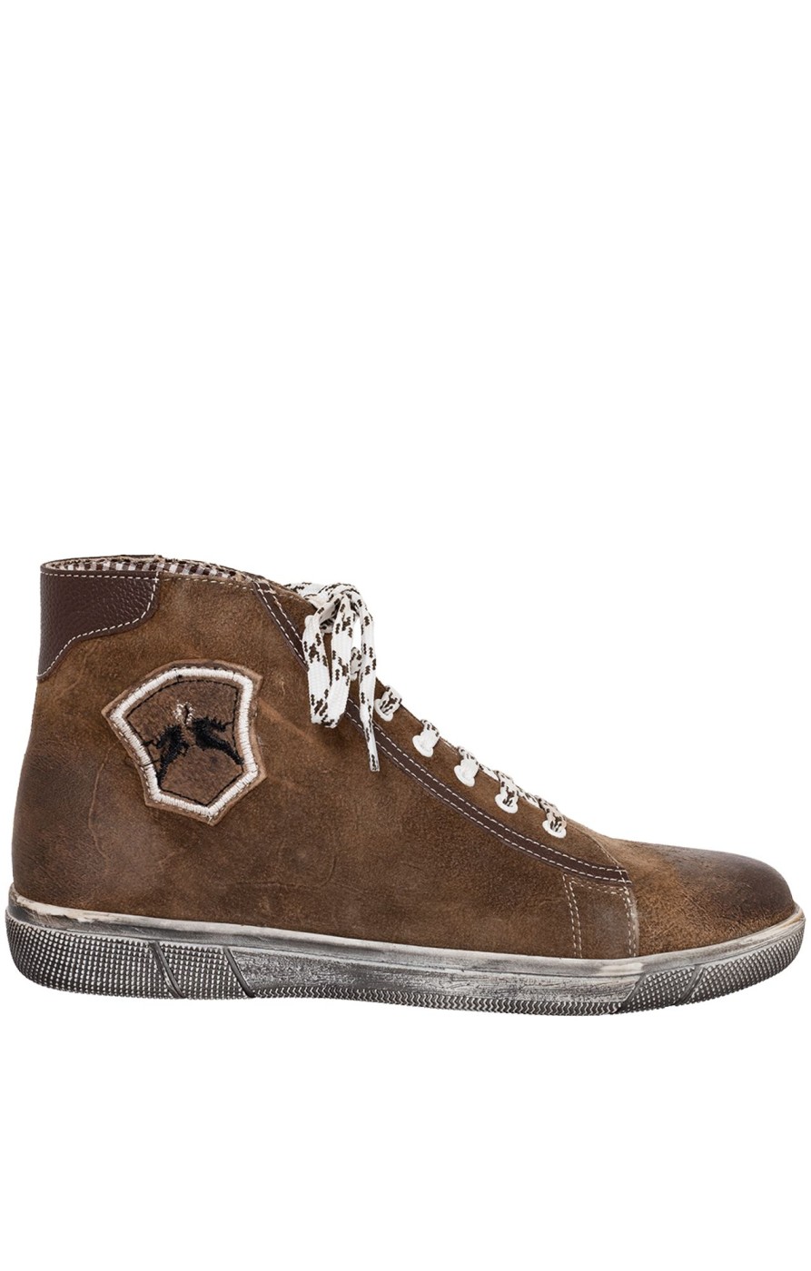 Herren Maddox | Maddox Sneaker Marinus Nappato Wood