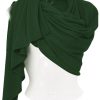 Damen Purset | Purset Schal 51216002-66 Dark Green