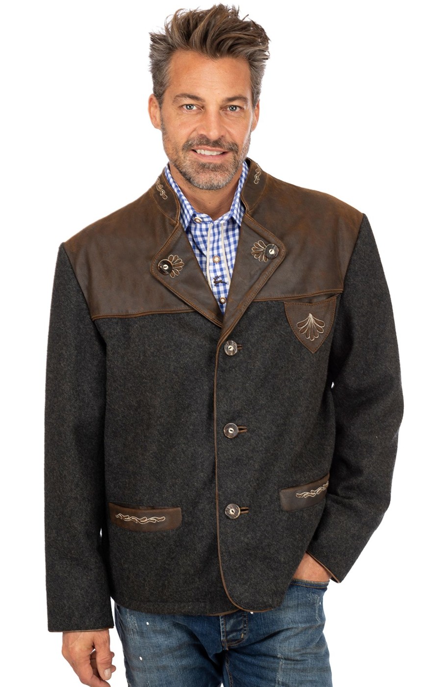 Herren Maddox | Maddox Jacke Tommi Wool Moos