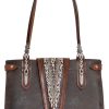 Damen Sima | Sima Tasche 236-2656 Braun Mit Stick