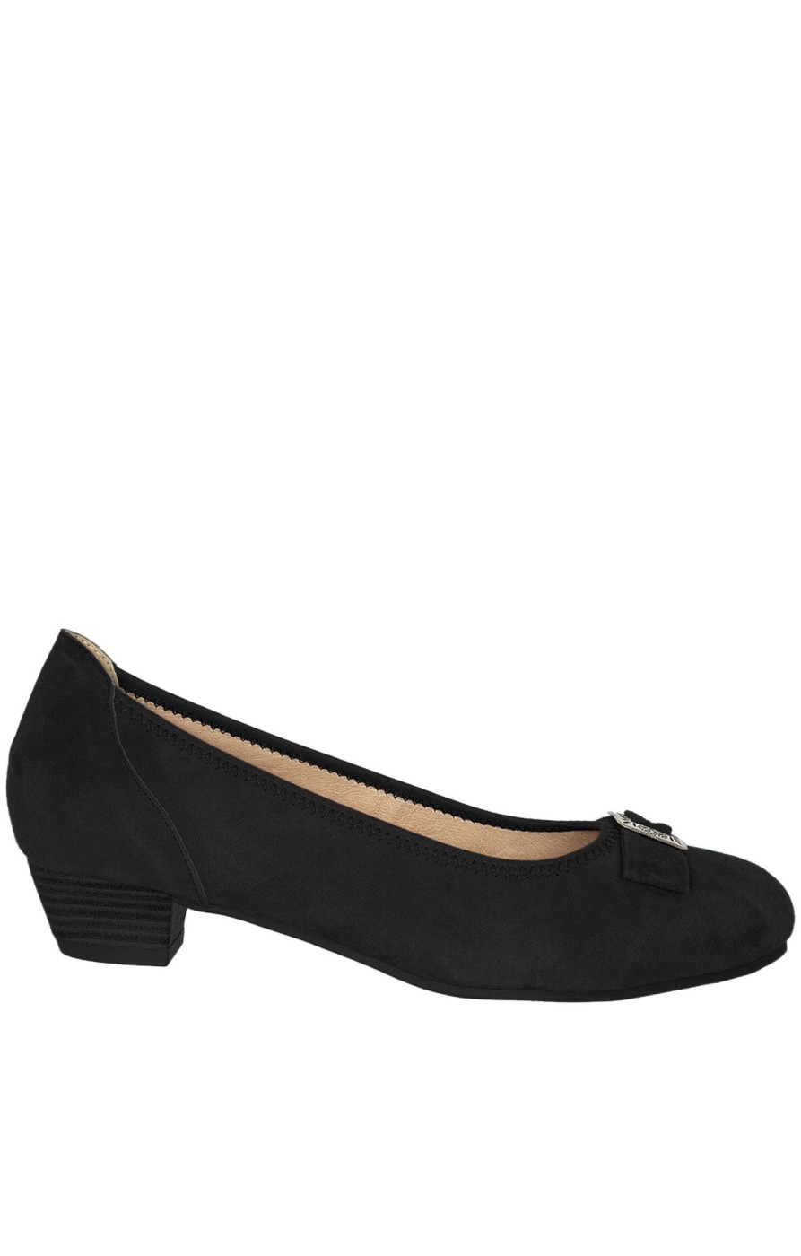 Schuhe Hirschkogel | Hirschkogel Ballerina 3004550-2 Schwarz